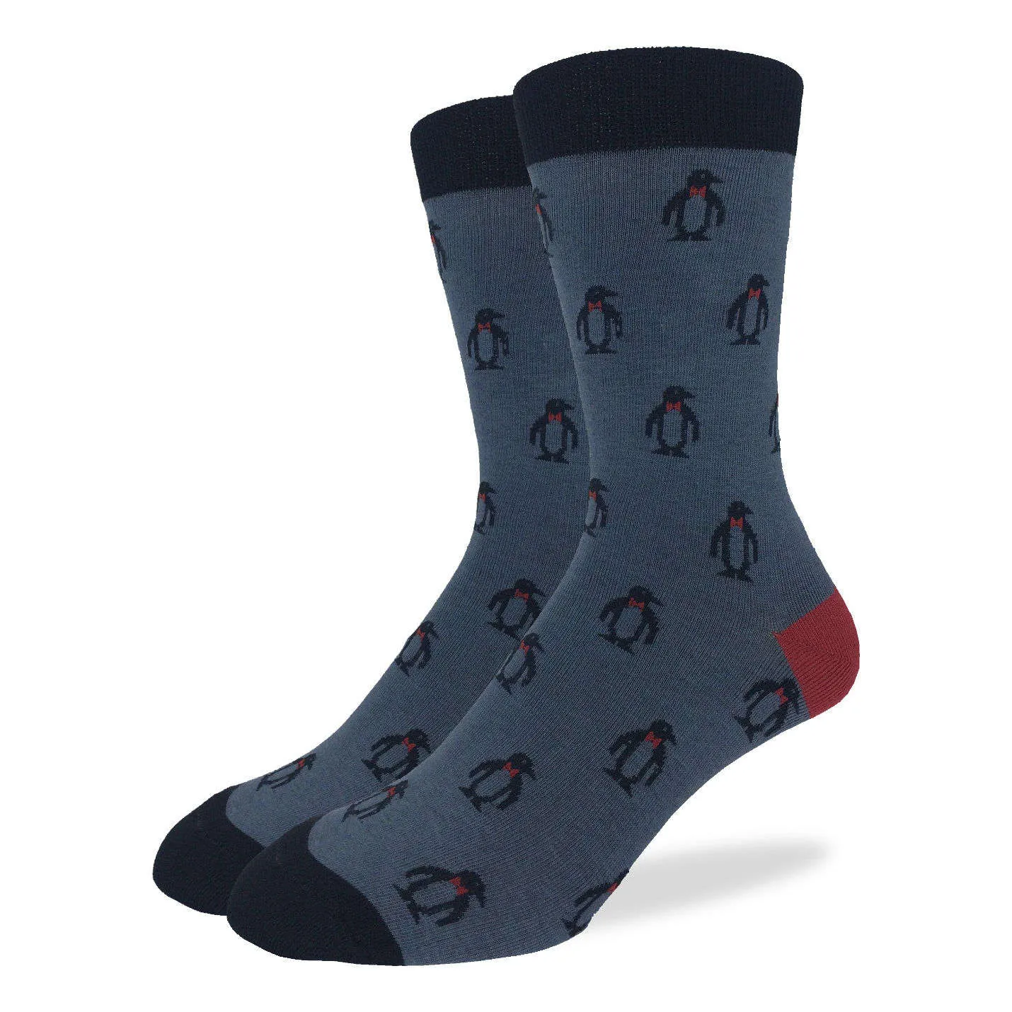 Grey Penguins Socks