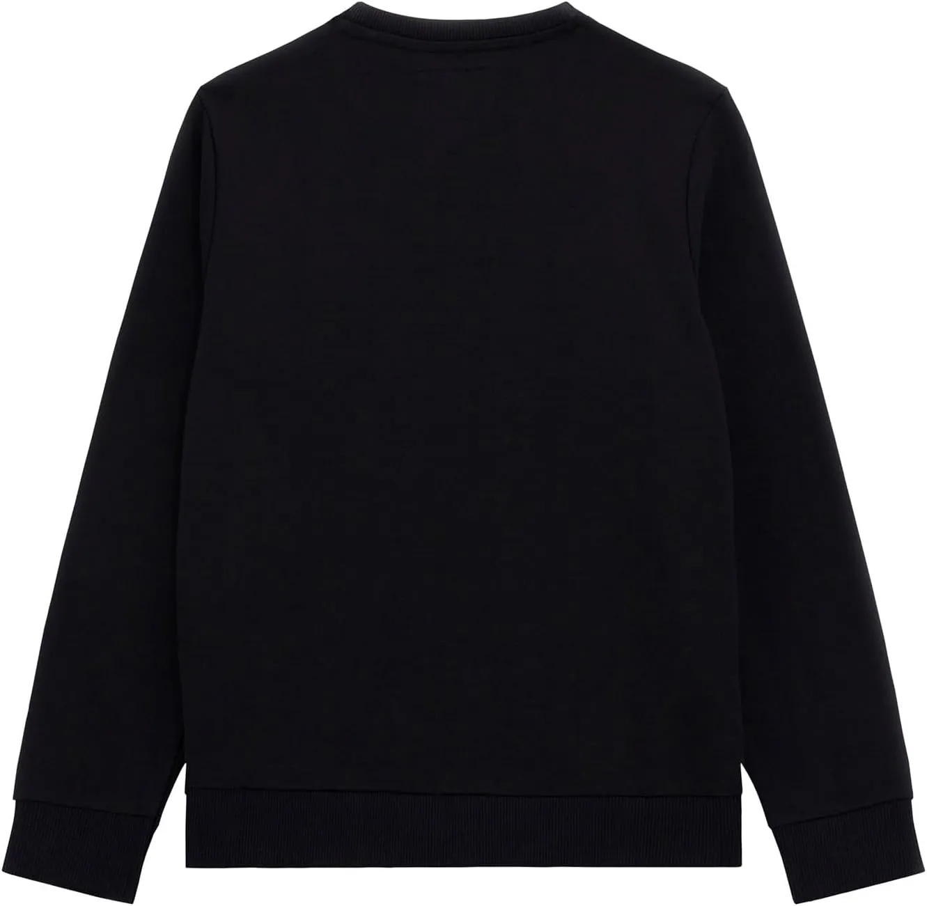 GUESS Boys' Eco Fleece Contrast Crew Neck Sweatshirt