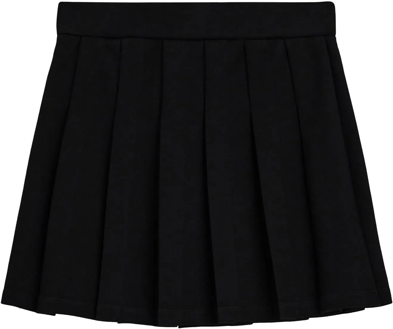 GUESS Girls' Knit Ponte Mini Pleated Skirt