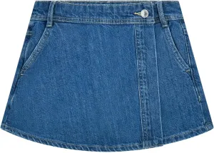 GUESS Girls' Rigid Denim Skort