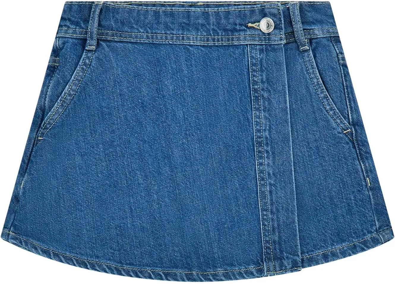 GUESS Girls' Rigid Denim Skort