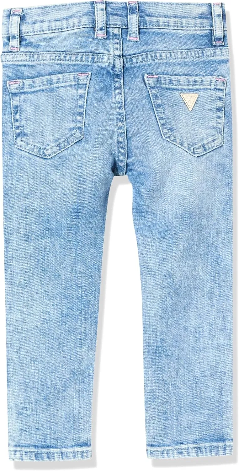 GUESS Girls' Stretch Denim Skinny Jeans