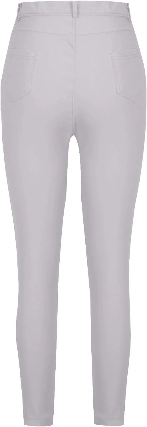 High Waisted-Rise Colored Stretch Skinny Distressed Jeans for Women Olive Mustard Red Skinny Pencil Jeggings