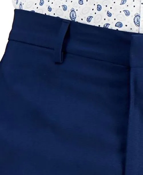 Kenneth Cole Reaction Mens Slim fit Dress Pants 36 / 32 Blue Solid