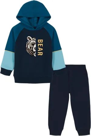 Kids Headquarters boys 2pc Fleece Jogger Set