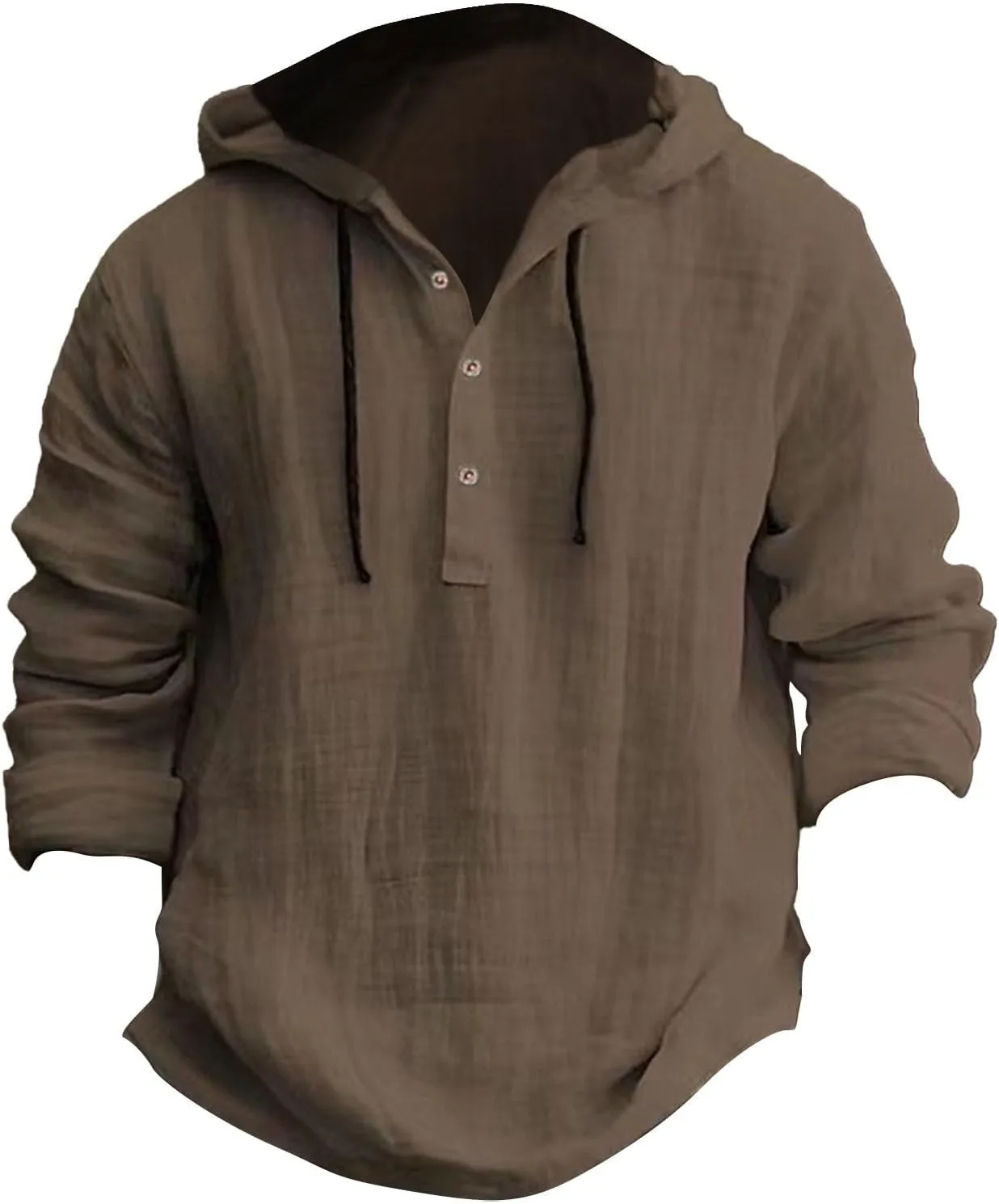 LCMTWX Men's Button Down Shirts Cotton Long Sleeve Long Sleeved Solid Color Cotton Linen Shirt T Shirts for Man Shirts for