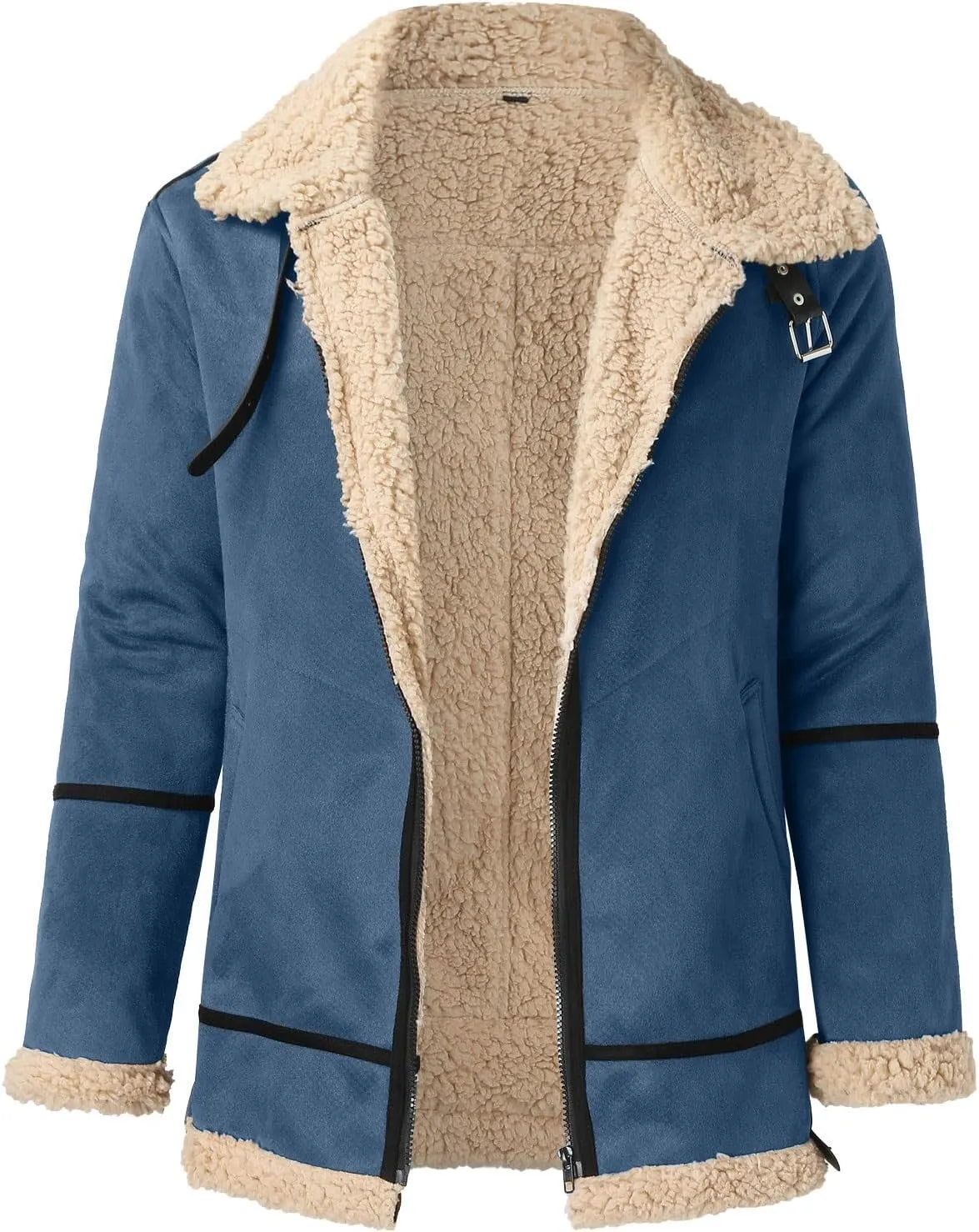 LCMTWX Mens Winter Coats Jacket Stand Collar Knitted Splice Sweater Coat Casual Cardigan Stylish Outwear Mens Coats