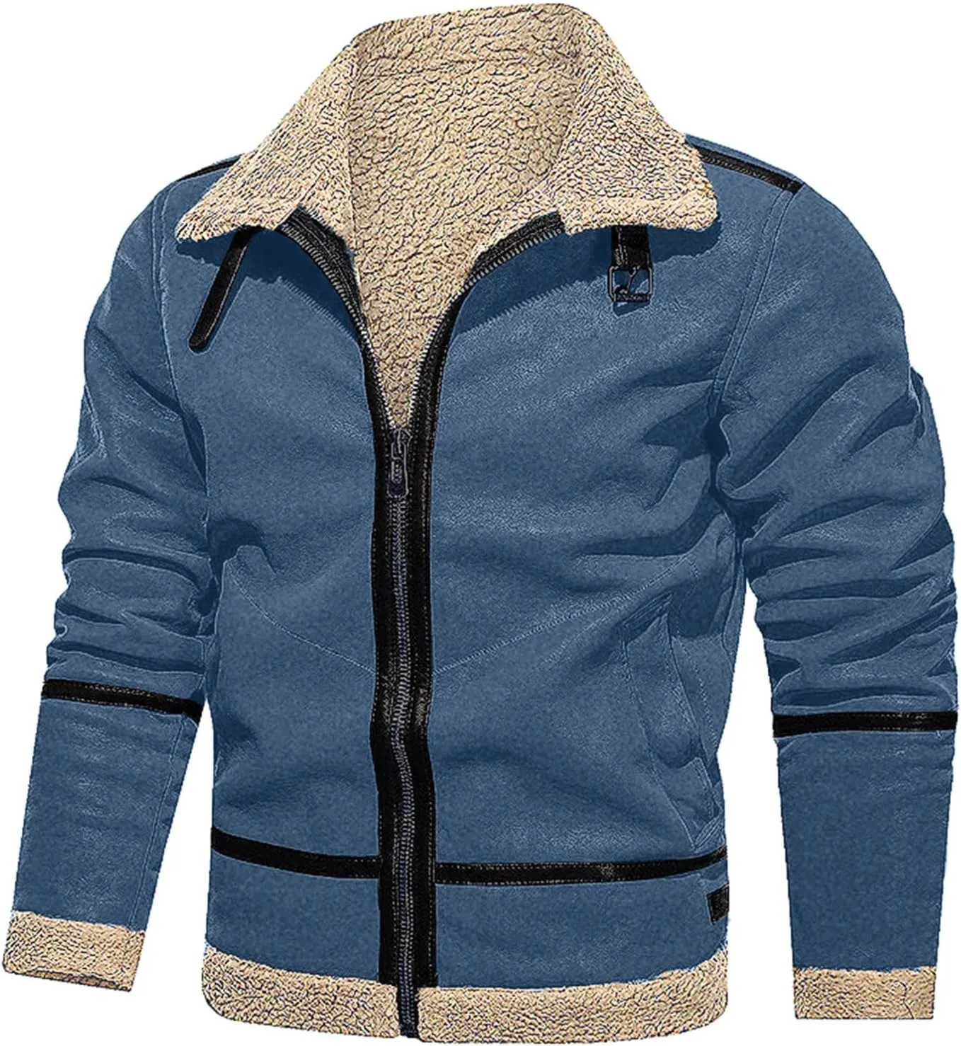 LCMTWX Mens Winter Coats Jacket Stand Collar Knitted Splice Sweater Coat Casual Cardigan Stylish Outwear Mens Coats