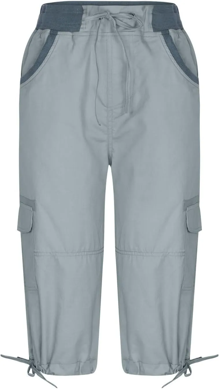 Linen Pants for Women Hight Jeans Stretch Length Waisted Slim Women Women's Jeans Women's Capri Pants High Waist