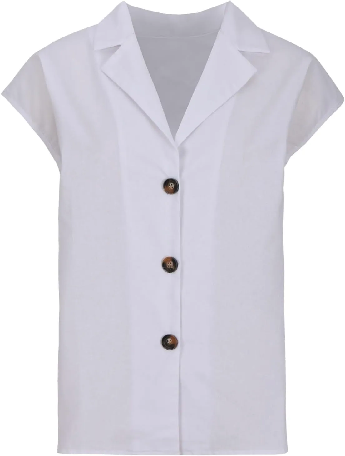 Linen Shirt Women Solid Color Stand Neck Hollow Out Tank Tops Loose Fit Tunic Soft Trendy Blouses Tshirt