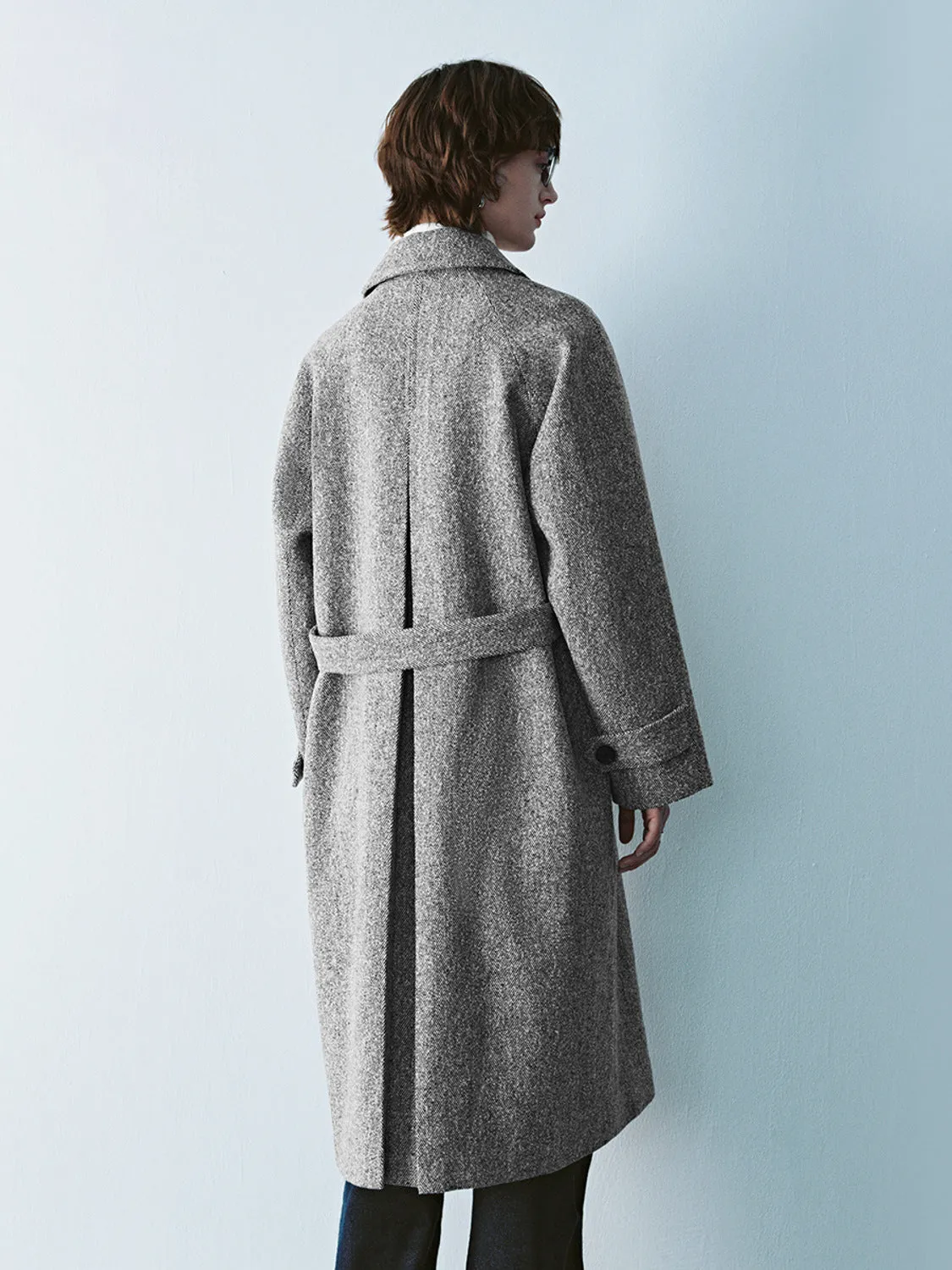 Loose Single Breasted Maxi Coats