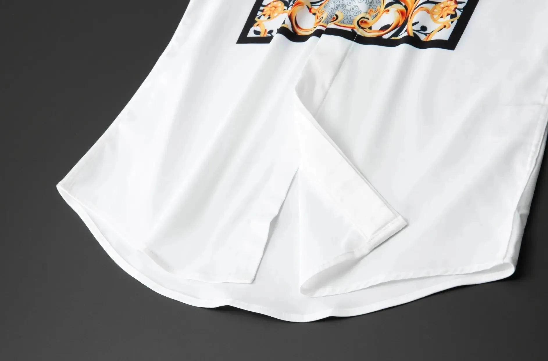 Luxury European Style Palace Print Shirt