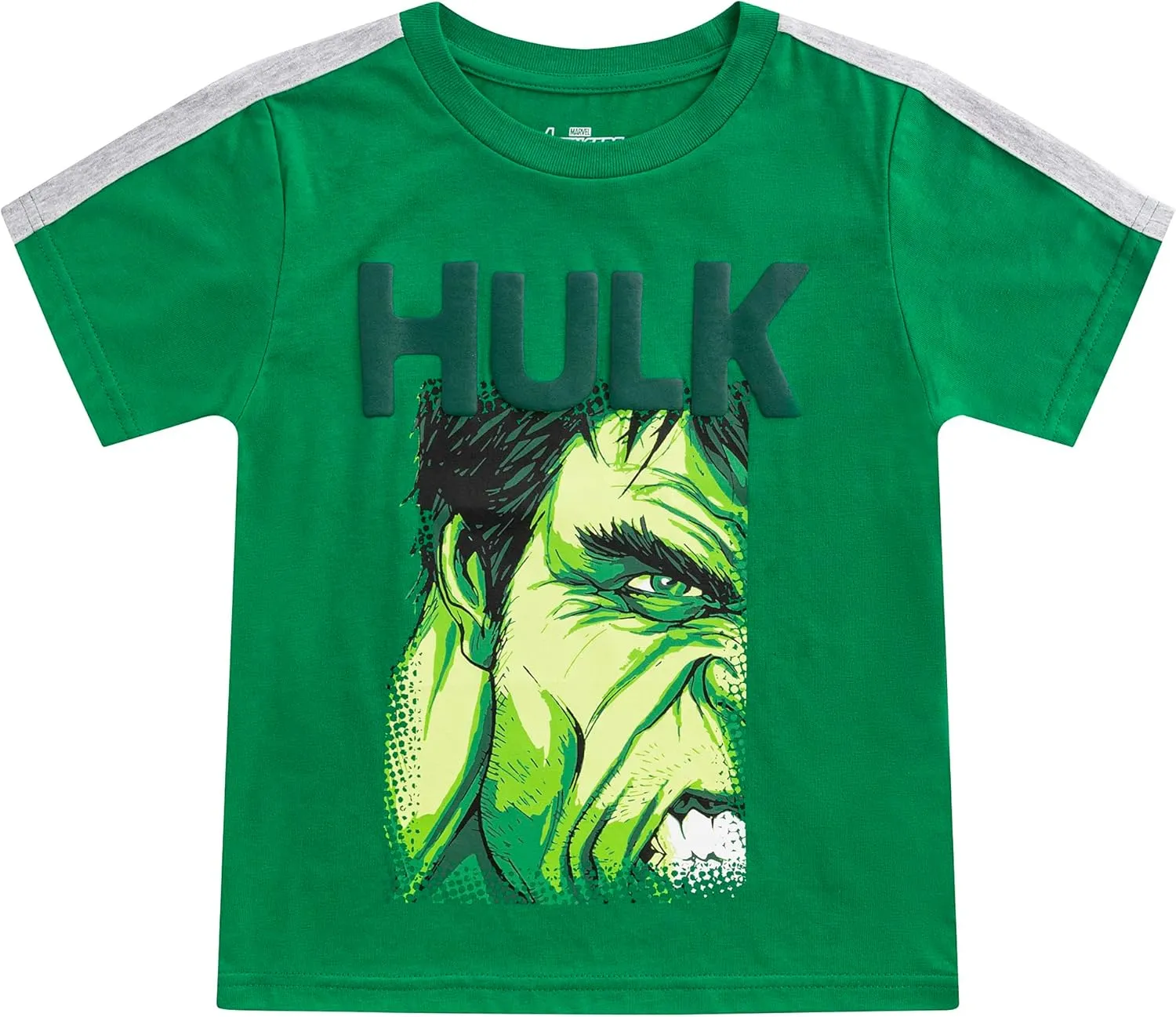 Marvel Little Avengers Boy's 4-Pack Superhero Short Sleeve Tee Shirt Set