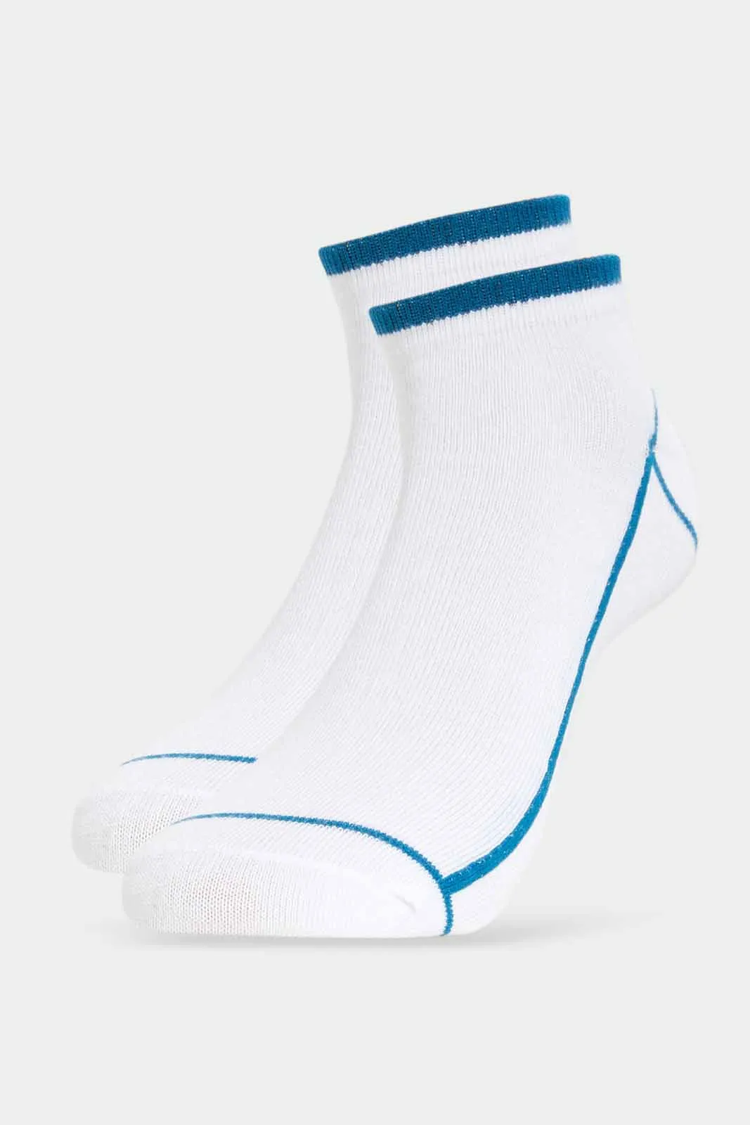 Men Assorted Striped Ankle Socks (Pack of 10)