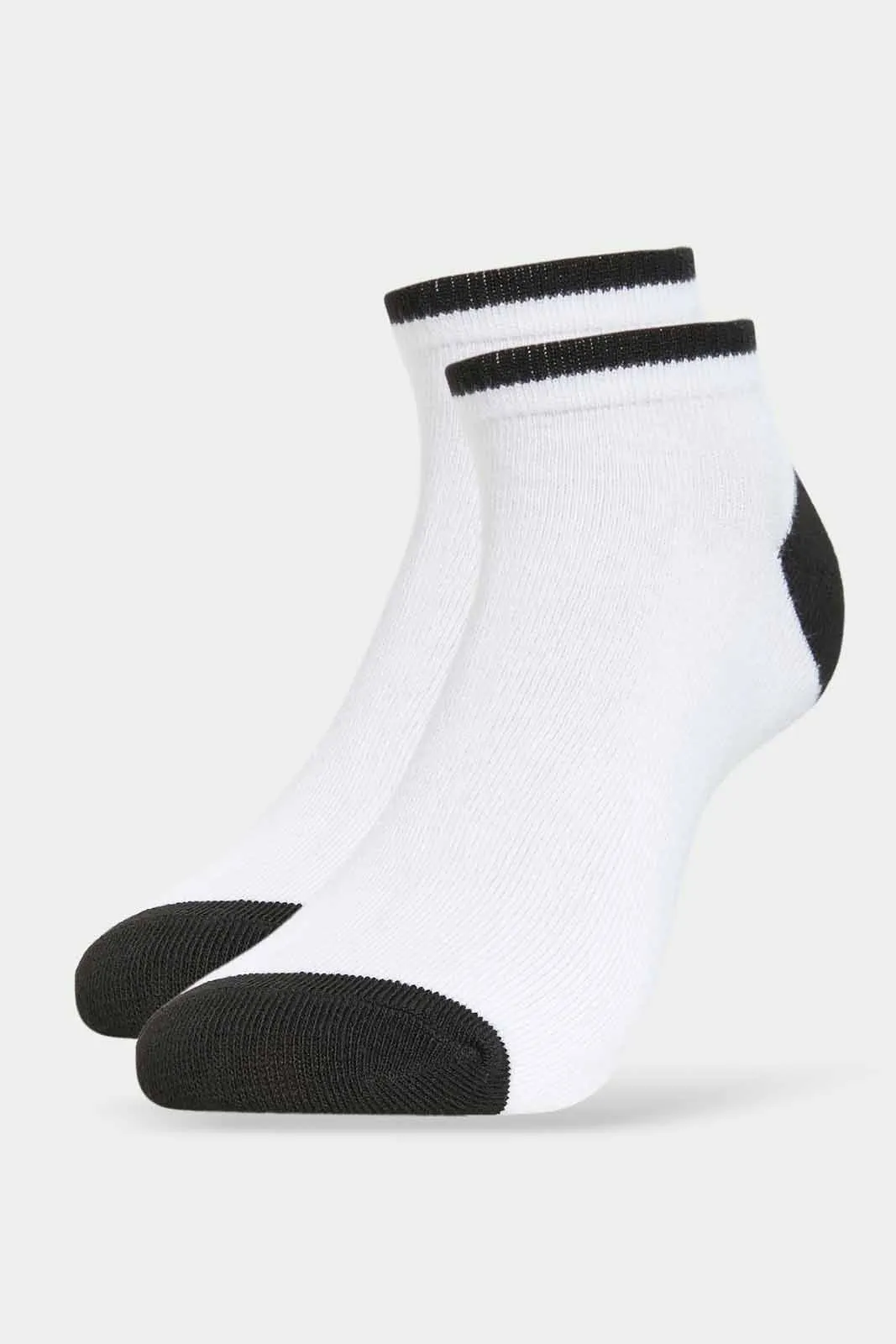 Men Assorted Striped Ankle Socks (Pack of 10)