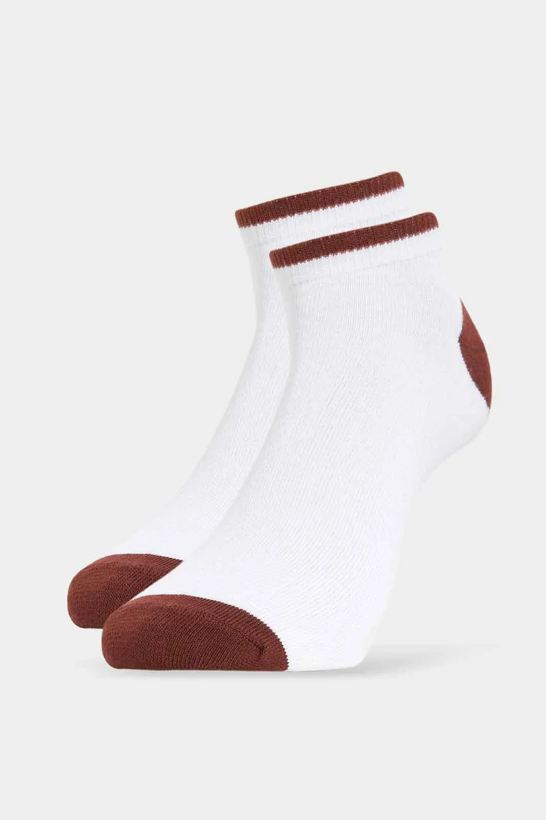 Men Assorted Striped Ankle Socks (Pack of 10)