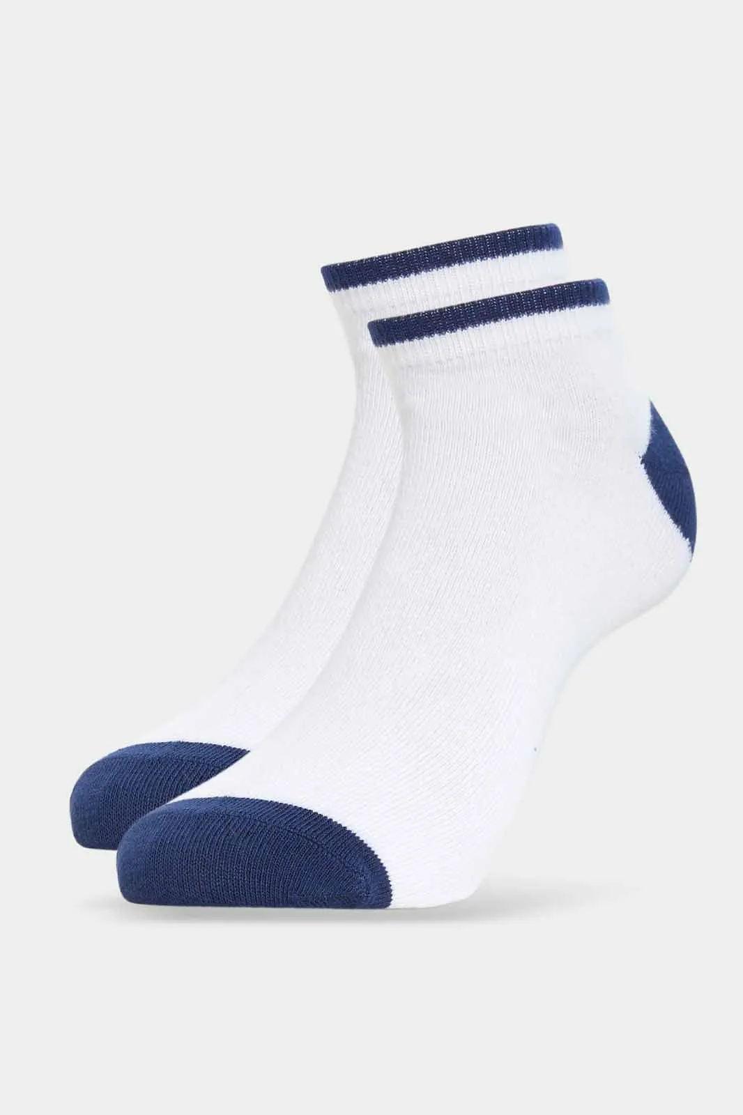 Men Assorted Striped Ankle Socks (Pack of 10)