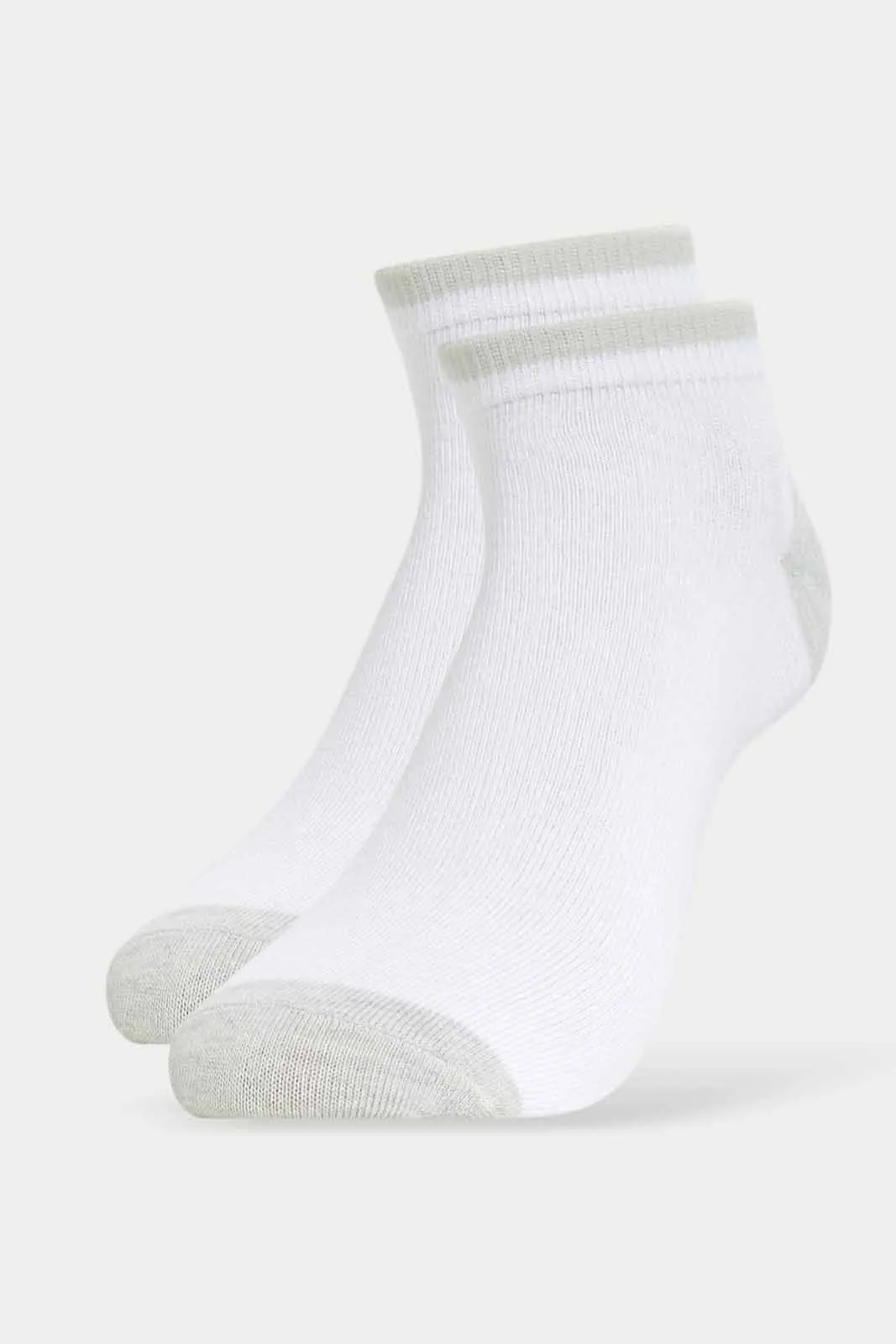 Men Assorted Striped Ankle Socks (Pack of 10)