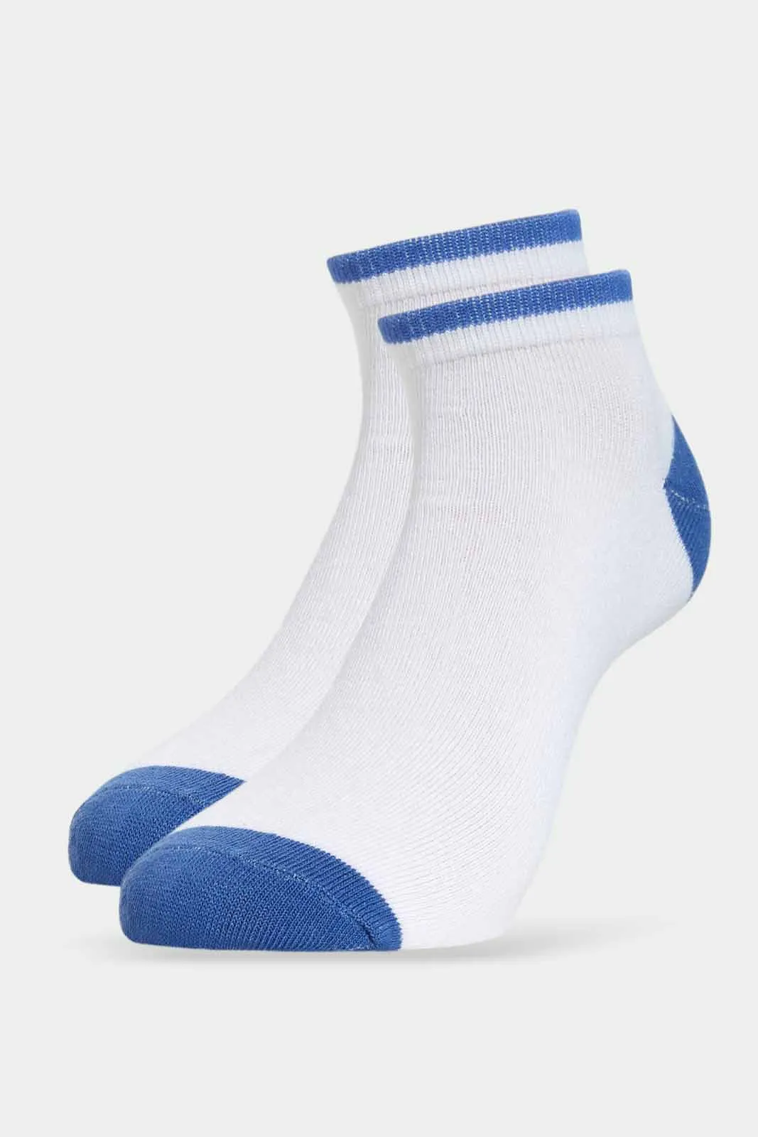 Men Assorted Striped Ankle Socks (Pack of 10)