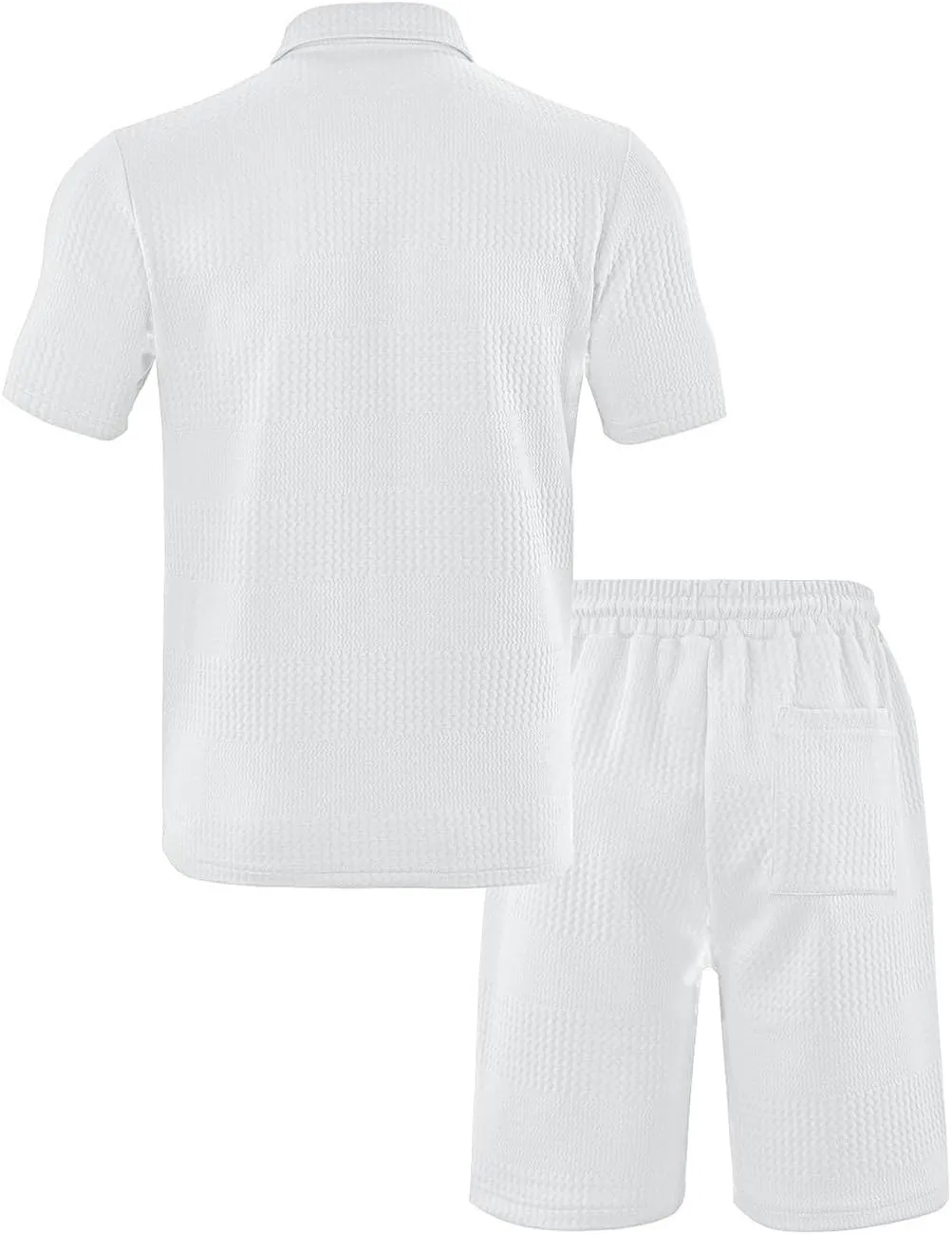 Men Short Sets Outfits 2 Piece Summer Beach Short Sleeve Casual Sets Collared Cruise Fashion Gym Workout Big and Tall Shorts