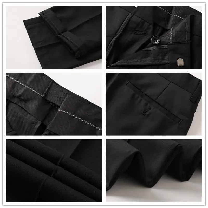 Men's 3 Piece Solid Suit in 4 Colors One Button