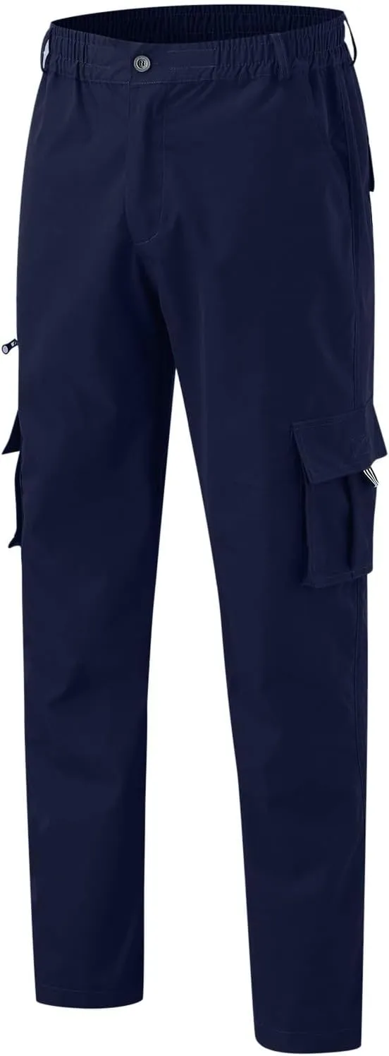 Men's Active Athletic Casual Tricot Color Pants Men's Overalls Drawstring Pants Men's Running Tactical Sweatpants