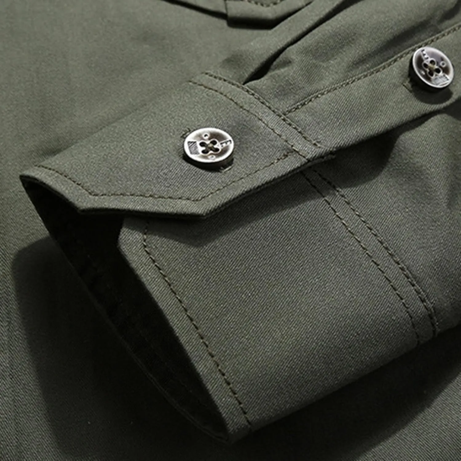Men's Button Down Shirt 2024 Casual New Handsome Men's Slim Fitting Long Sleeved Pure Cotton Shirt Trend