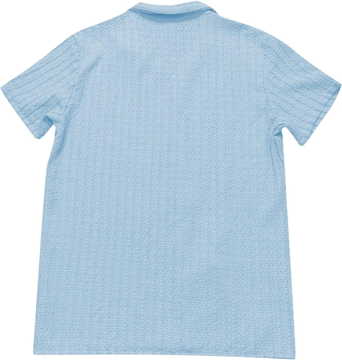 Mens Button Down Shirt Cotton Short Sleeve Casual Summer Beach Gym Workout Oversized Tshirts Stylish Collared T-Shirts