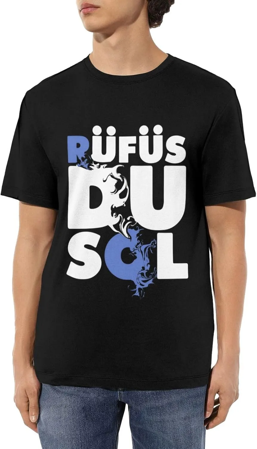 Men's Cotton Short Sleeve Crewneck T-Shirt Fashion Graphic Tee Shirts Tops