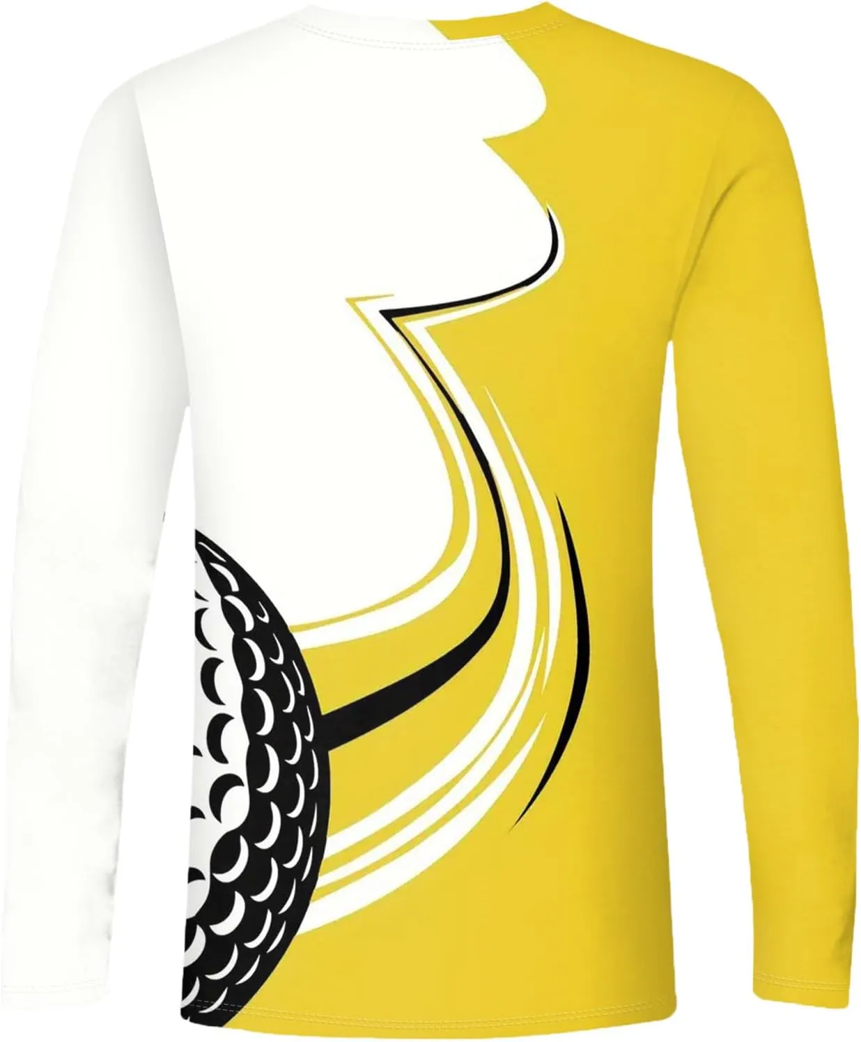 Mens Graphic T-Shirts Fall Casual Crew Neck Shirt Long Sleeve Designer Vintage Clothing