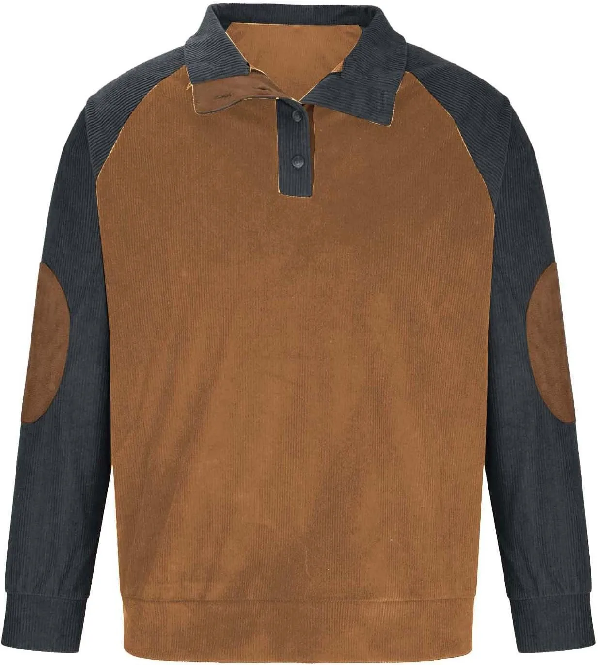 Men's Jumpers 1/4 Button Down Winter Warm Knit Polo Neck Pullover Tops Long Sleeve Soft Cozy Solid Knitwear Sweaters
