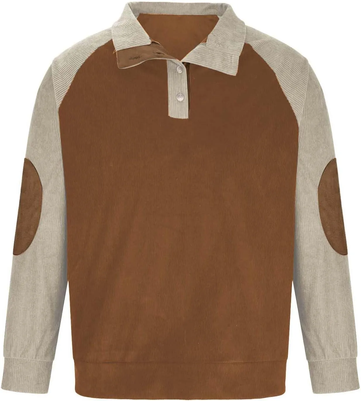 Men's Jumpers 1/4 Button Down Winter Warm Knit Polo Neck Pullover Tops Long Sleeve Soft Cozy Solid Knitwear Sweaters