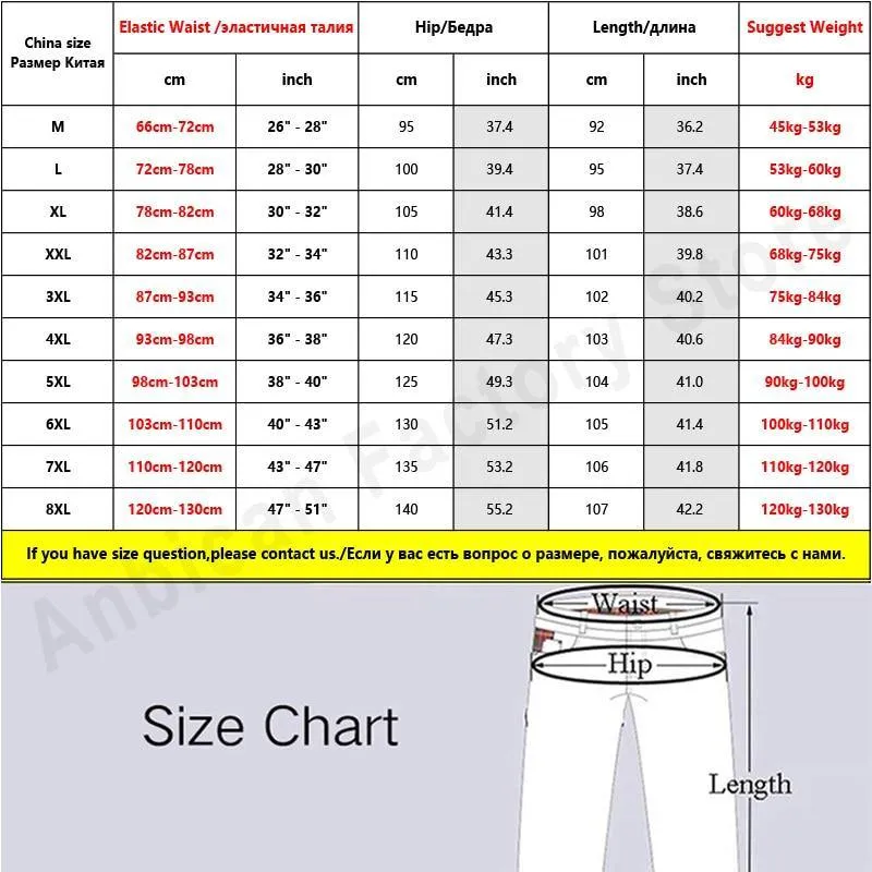 Men's Multi Pocket Baggy Cargo Jeans
