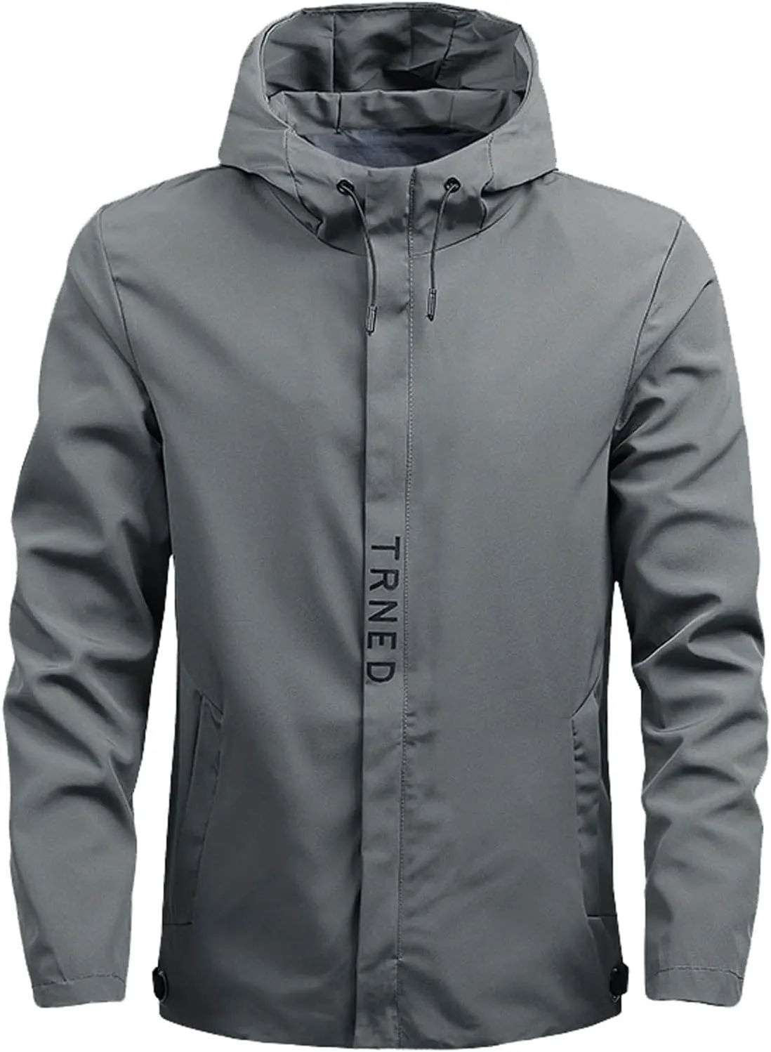 Men's Outdoor Sports Jackets Lightweight Coat Men's Rain Jacket Waterproof Breathable Hooded Windbreaker Jacket