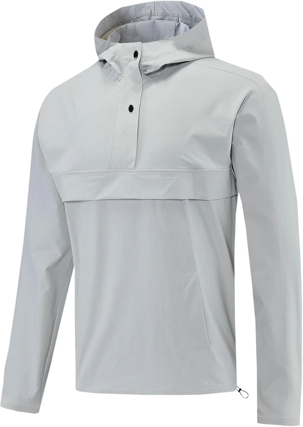 Men's Packable Rain Jackets Waterproof with Hood Lightweight Fashion Raincoat Windbreaker Outdoor Hiking Travel Coat