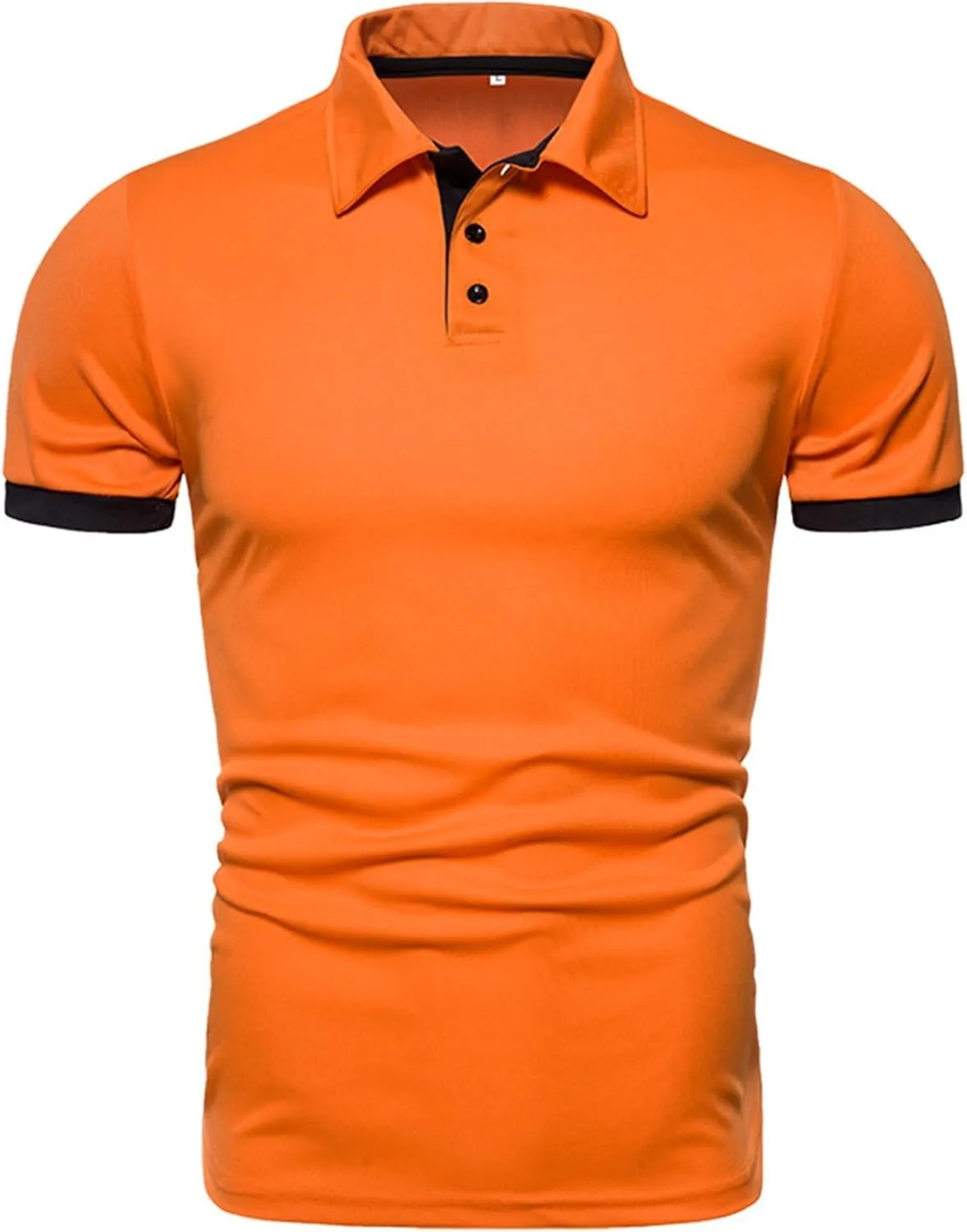 Mens Polo Shirts Breathable Quick Dry Short Sleeve Golf T Shirt Classic Summer Performance Moisture Wicking Gym Tees