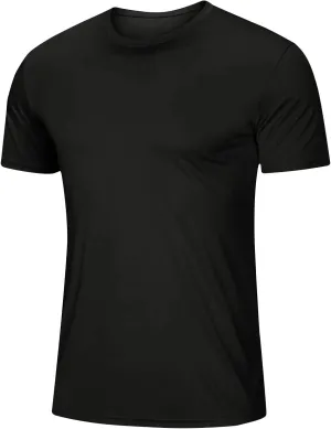 Men's Quick Dry T-Shirt Short Sleeve Moisture Wicking Athletic Running Gym Workout Performance Tee Tops