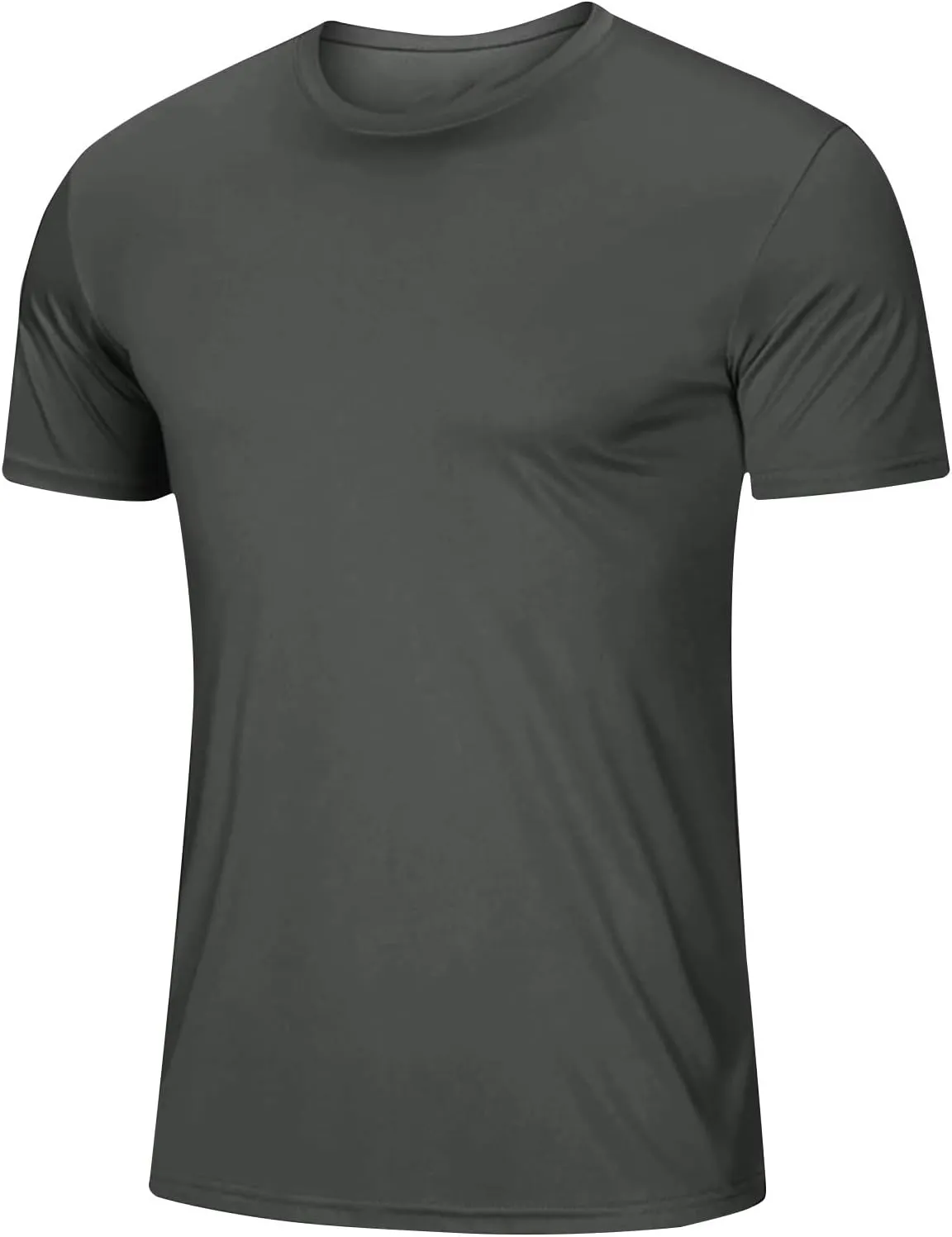 Men's Quick Dry T-Shirt Short Sleeve Moisture Wicking Athletic Running Gym Workout Performance Tee Tops