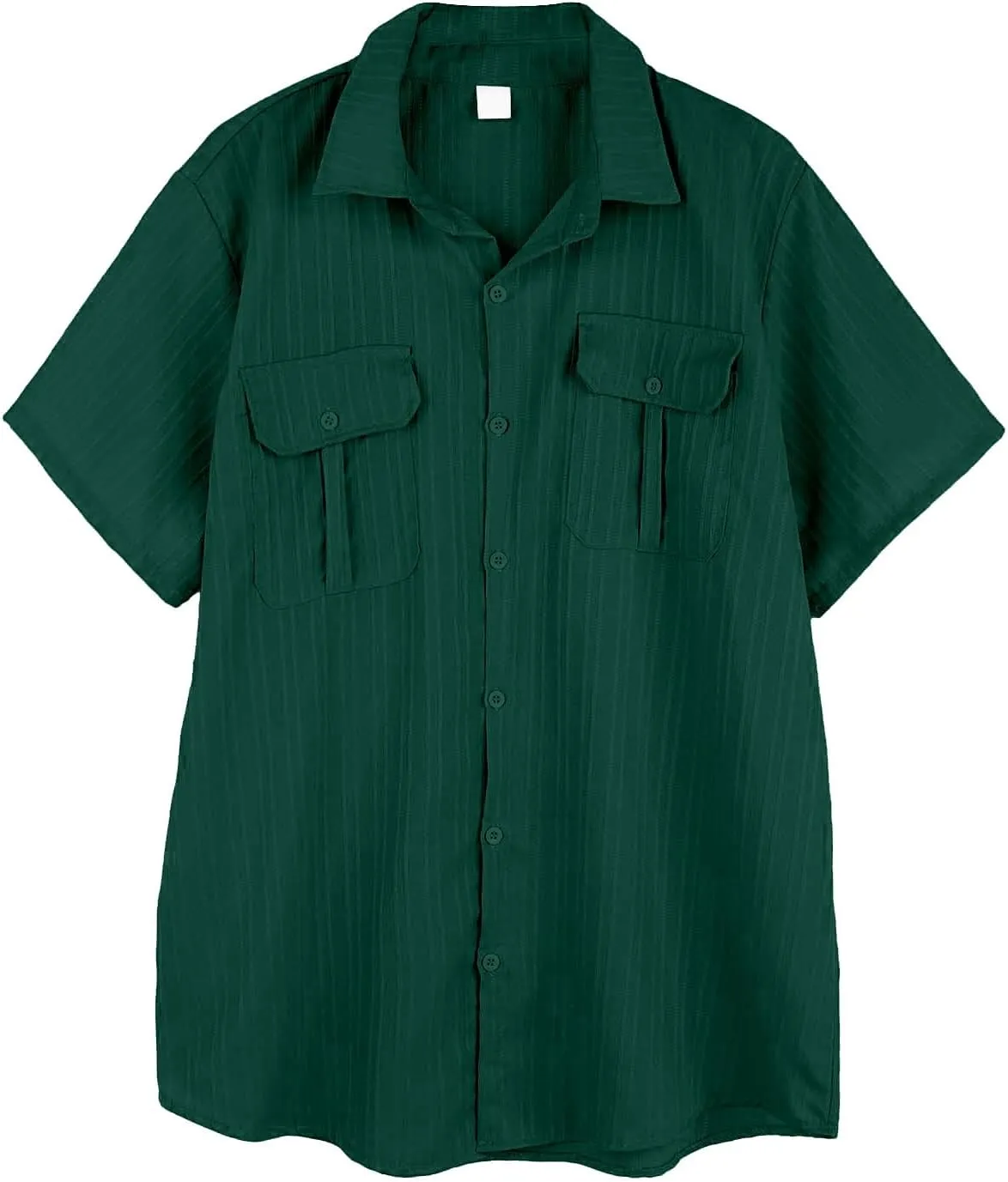 Mens Shirts Cotton Linen Casual Beach T Shirts Button Down Short Sleeve Basic Men Big and Tall Regular Fit Tops 2025 Summer