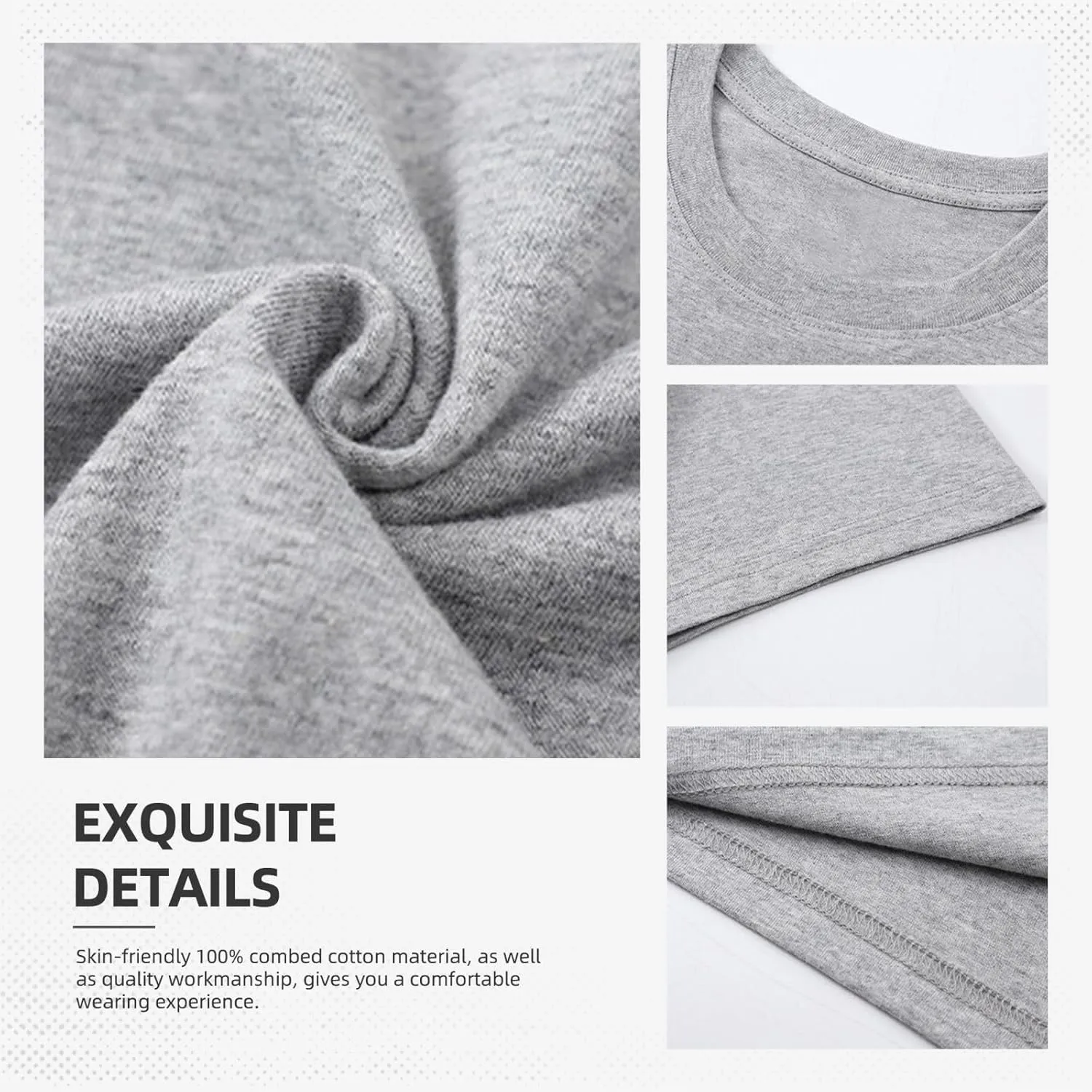 Men's Shirts,Washed Retro Vintage Round Neck Short-Sleeve T-Shirt for Man