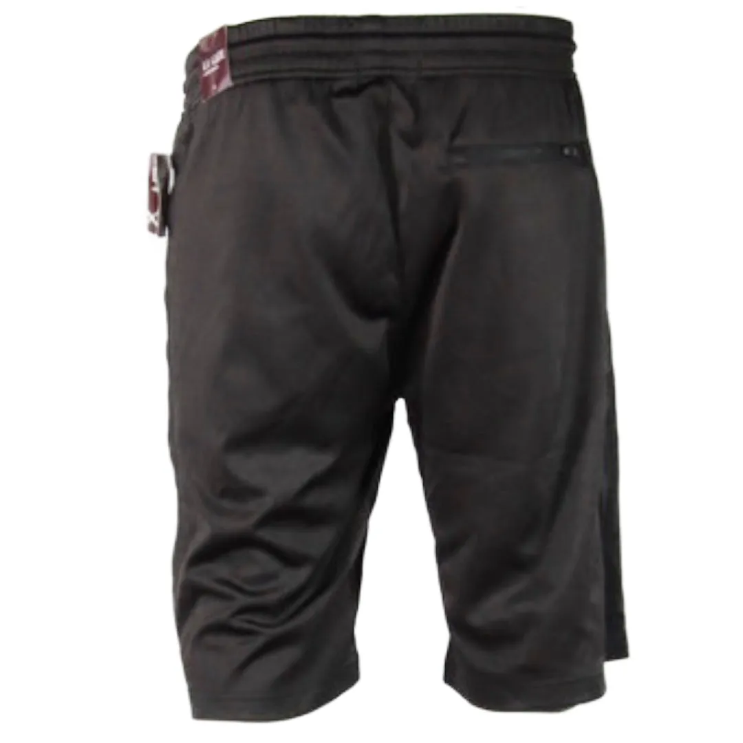 Men's Shorts Drawstring Waist Back Pocket Straight Leg Casual Flat Front Shorts