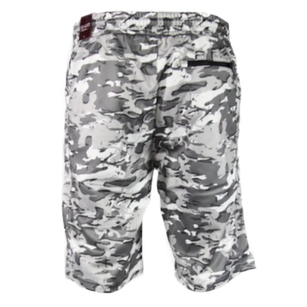 Men's Shorts Drawstring Waist Back Pocket Straight Leg Casual Flat Front Shorts