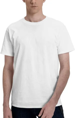 Men's T Shirts Fashion Short Sleeve Sports Gym Workout Crewneck Black T Shirt