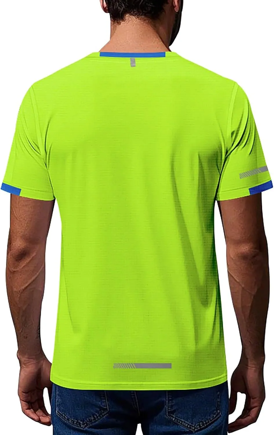 Men's T-Shirts Summer Short Sleeve Slim Fit Crew Neck Fitted Everyday Tshirt Basic Tees Moisture Wicking T Shirt Daily