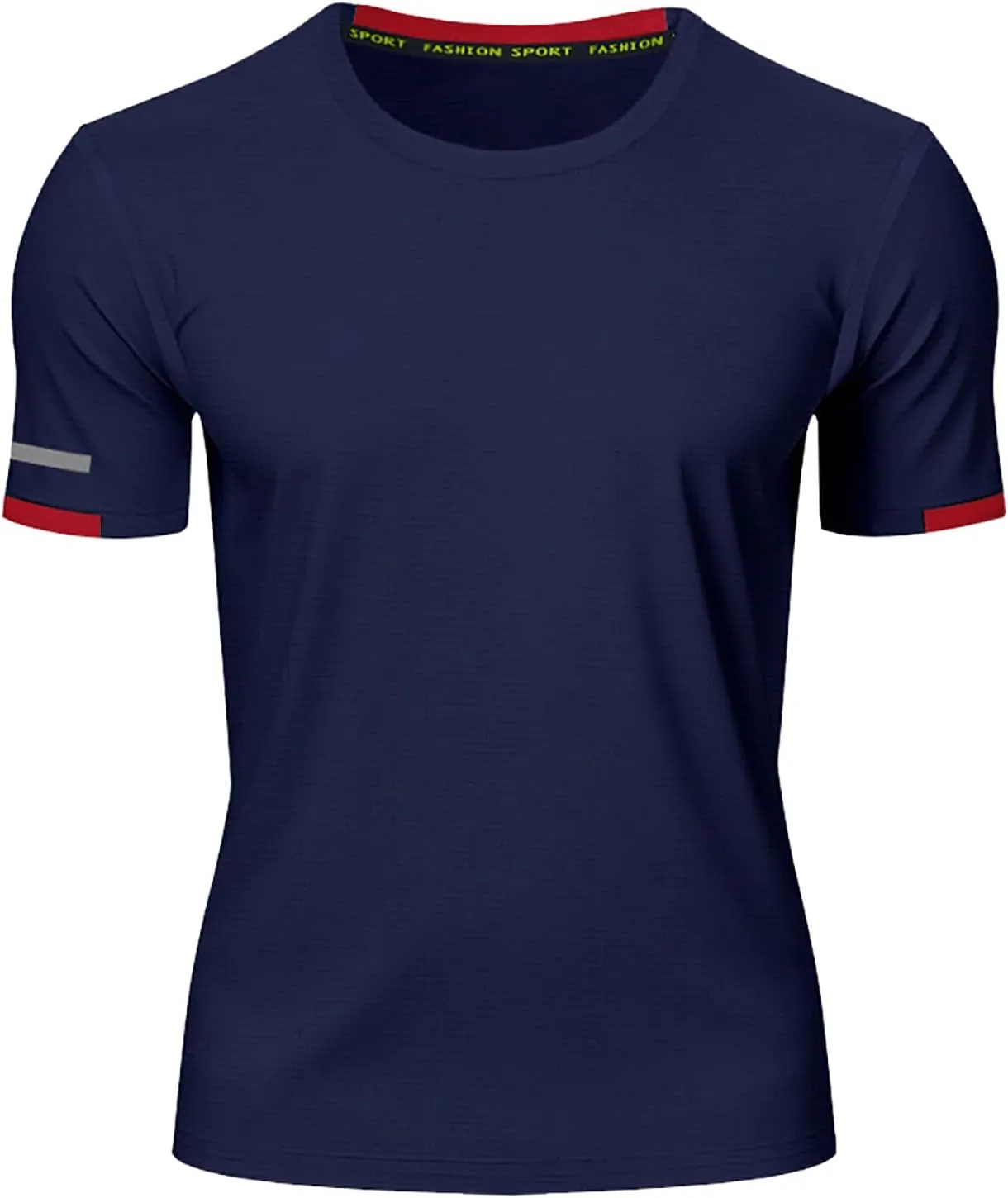 Men's T-Shirts Summer Short Sleeve Slim Fit Crew Neck Fitted Everyday Tshirt Basic Tees Moisture Wicking T Shirt Daily
