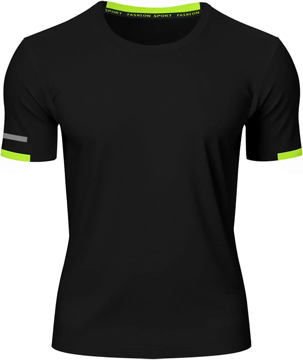 Men's T-Shirts Summer Short Sleeve Slim Fit Crew Neck Fitted Everyday Tshirt Basic Tees Moisture Wicking T Shirt Daily