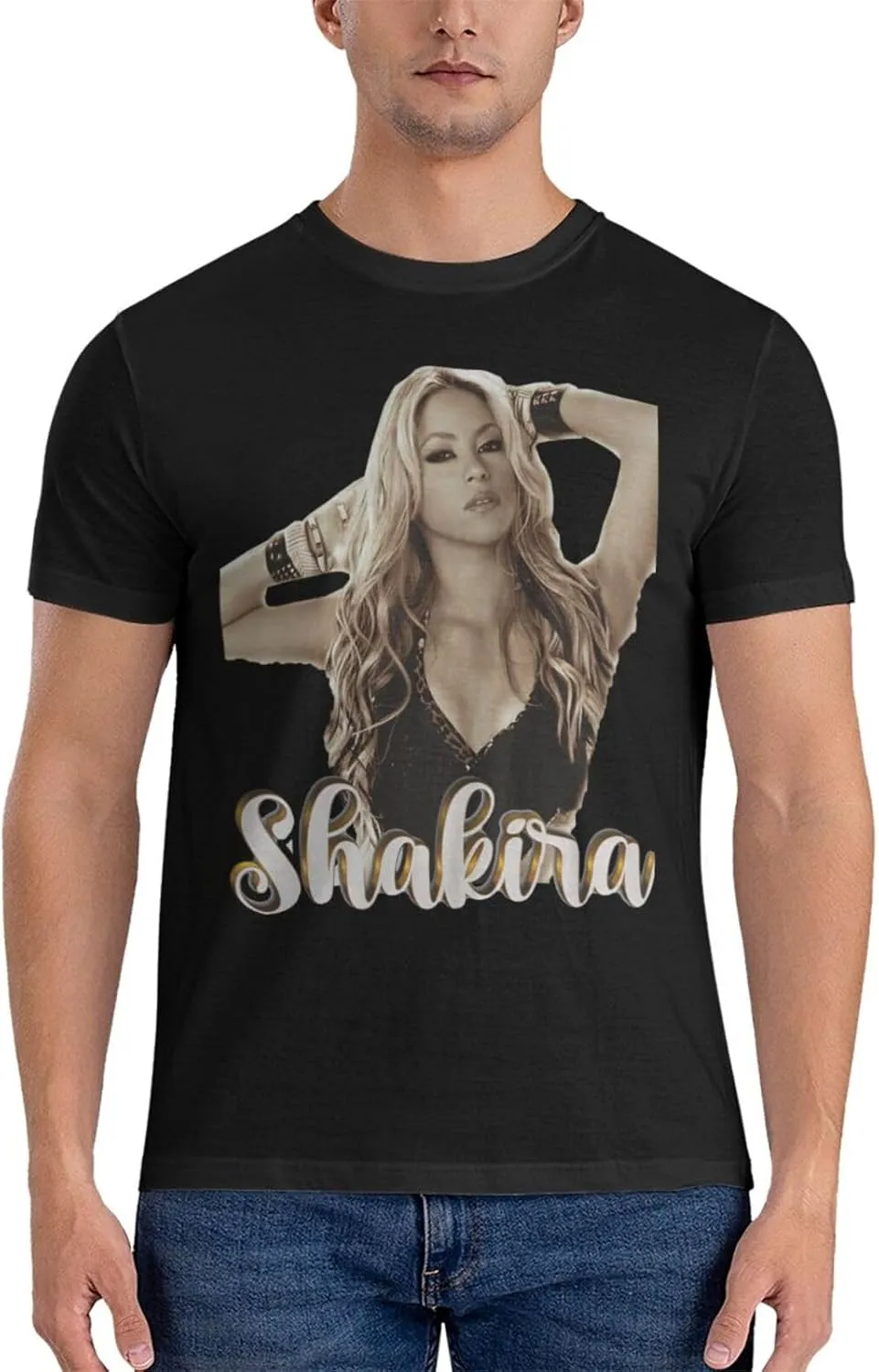 Men's T-Shirts Youth & Adult Short Sleeve Double-Sided Printing Classic Tee