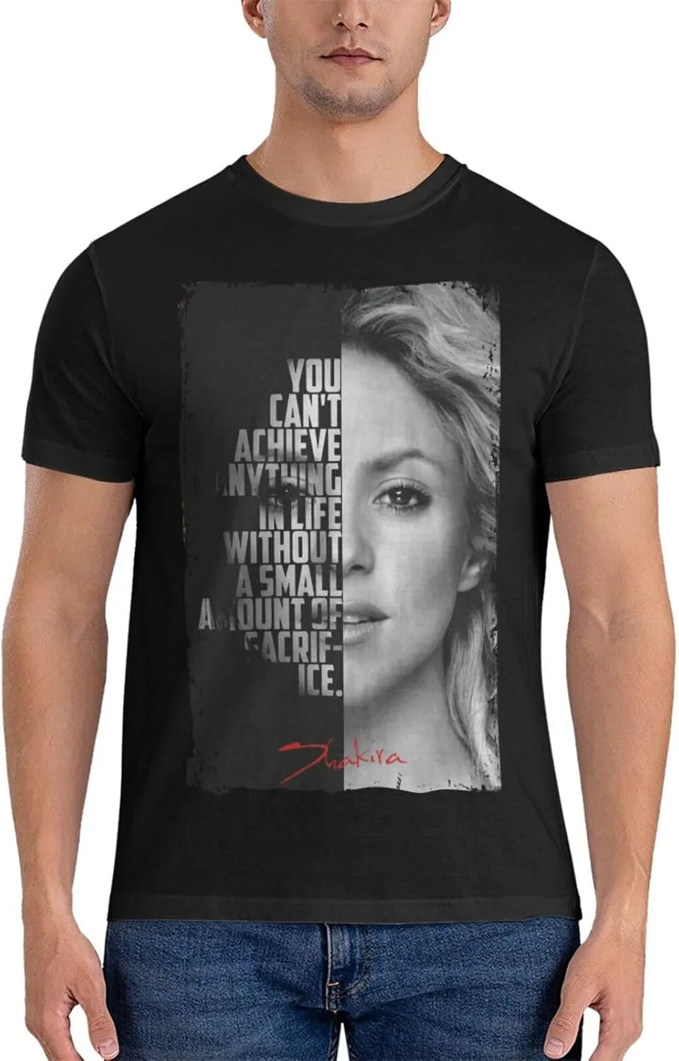 Men's T-Shirts Youth & Adult Short Sleeve Double-Sided Printing Classic Tee