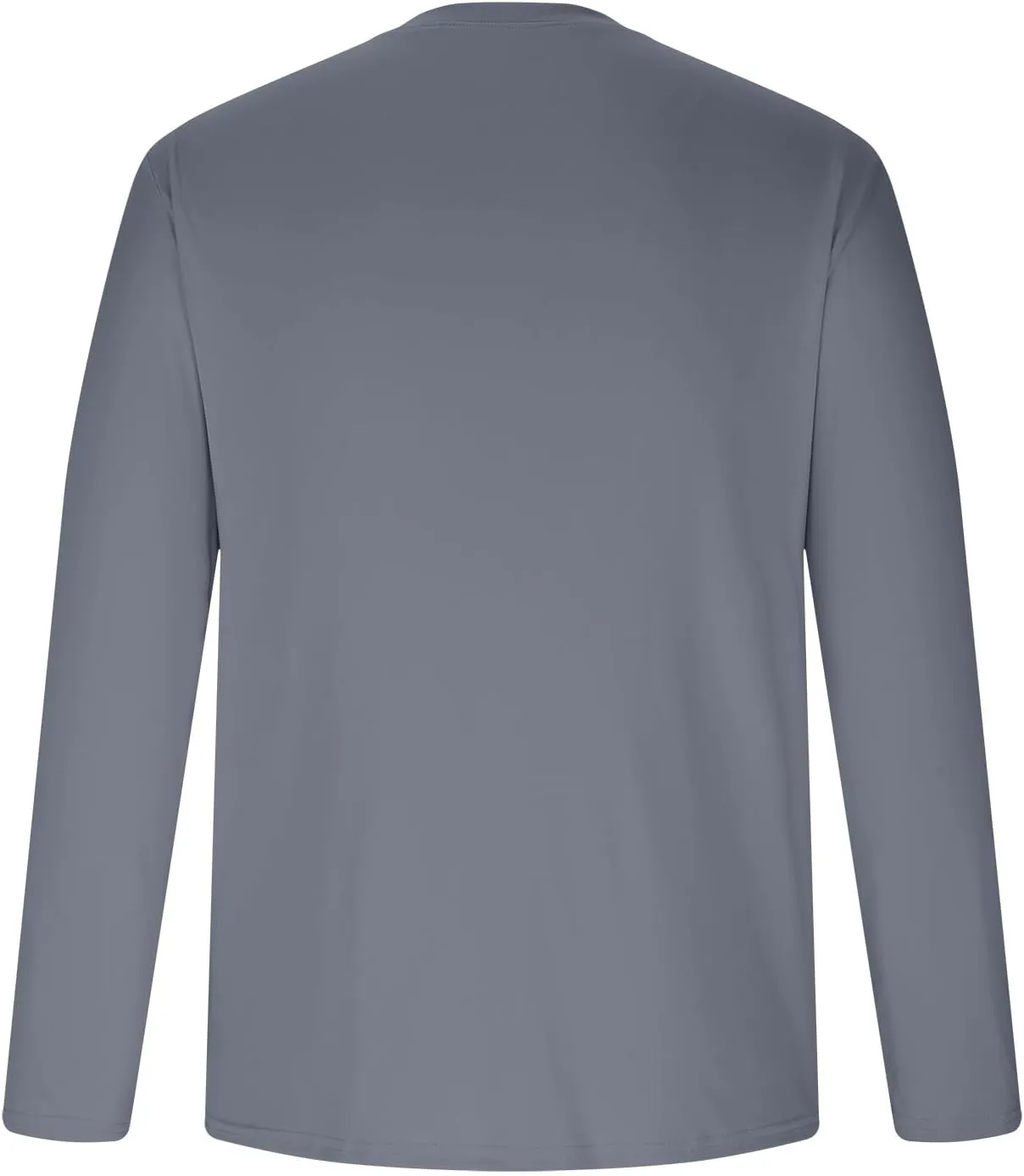 Mens UPF 50  Uv Sun Protection Shirts Long Sleeve Outdoor SPF Rash Guard T-Shirt Cool Quick Dry Athletic Workout Top