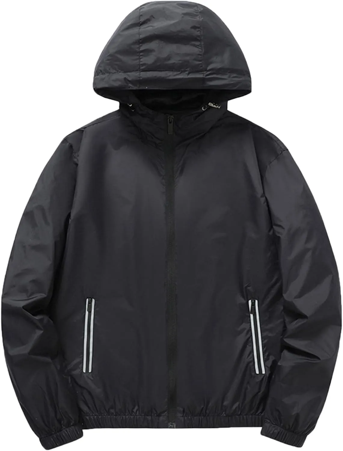 Men's Waterproof Rain Jacket Outdoor Lightweight Rain Shell Coat for Hiking,Golf,Travel Mens Jacket